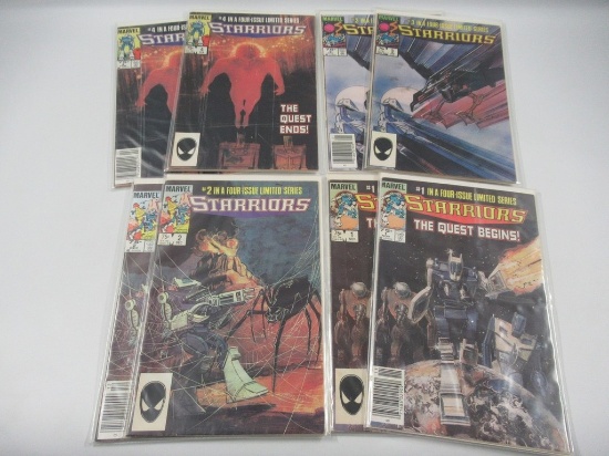 Starriors #1-4 (x2) Sets/1984 Tomy/Marvel