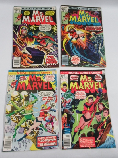 Ms. Marvel #1-4 (1977) Key