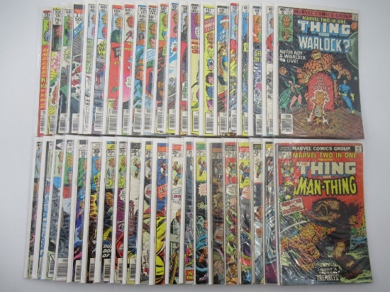 Marvel Two-In-One Group of (41) #1-93/Thing