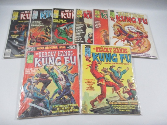 Deadly Hands of Kung-Fu Magazine Lot