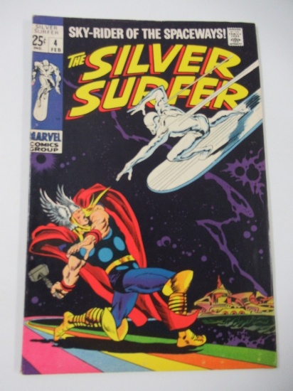 Silver Surfer #4/1st Thor vs. Silver Surfer/Key Cover