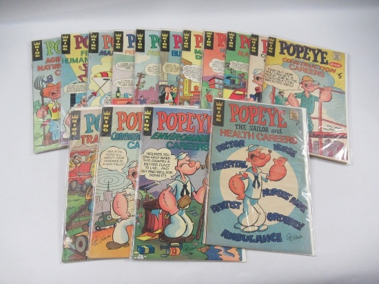 Popeye (King Educational Comics Giveaway) Set #1-15