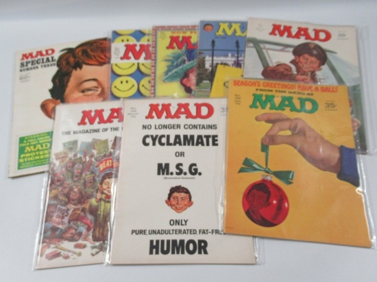 Mad Magazine 1970-71 Lot of (8) w/Special