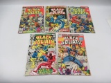 Black Goliath #1-5 (1976) Marvel/Full Run