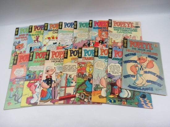 Popeye (King Educational Comics Giveaway) Set #1-15