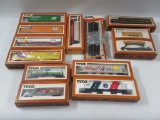Tyco Vintage HO Scale Train Cars/Engine/Track/More