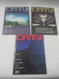Omni Magazine #1-3 (1978)