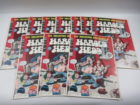 Collected Edition of Harold Head (x10) 1973