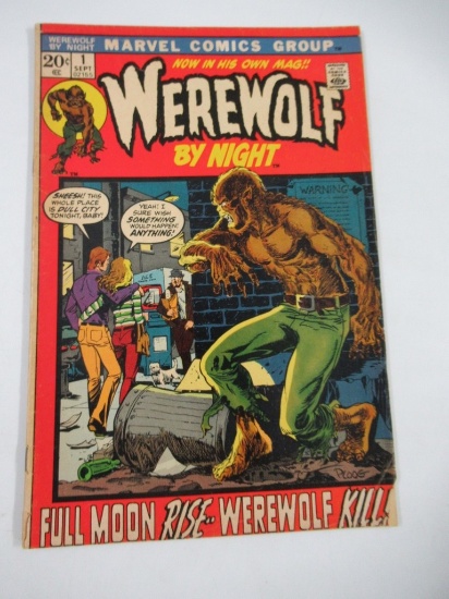 Werewolf By Night #1 (1972) Key Issue