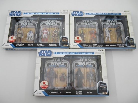 Star Wars Legacy Commemorative Tin Collection Complete