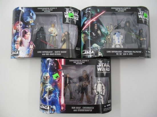 Star Wars Saga Commemorative Sets (10 Figures)