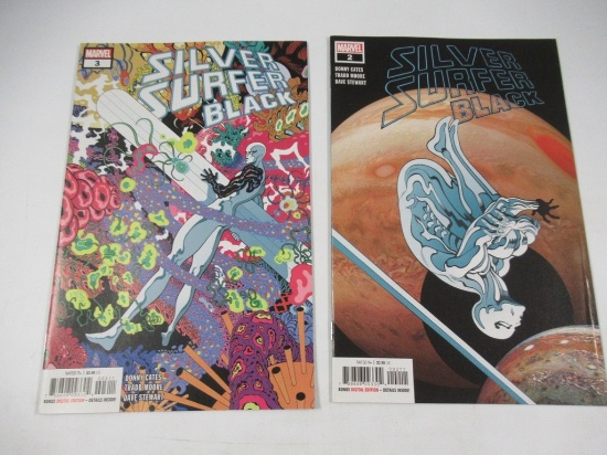 Silver Surfer Black #2 + #3/Void Knight/Knull