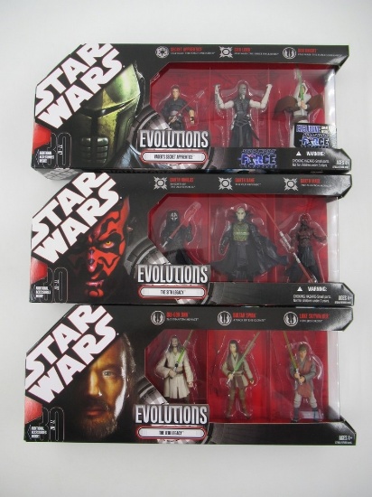 Star Wars Evolutions Sith, Jedi, + Vader's Secret Apprentice Legacies