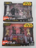 Star Wars Episode II & III Battle Pack Figure Sets SEALED (Lot of 2)