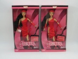 Marvel Elektra Barbie Dolls Lot of (2)