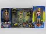 DC Superhero SEALED Figure Lot of (3)