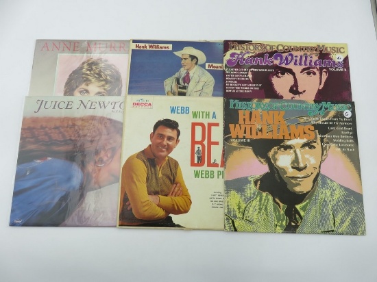 Country Related Vinyl Record Lot of (6)
