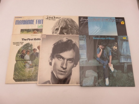 Folk & Indie Rock Related Vinyl Record Lot of (6)