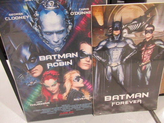 Batman & Robin + Batman Forever Poster Lot of (2)