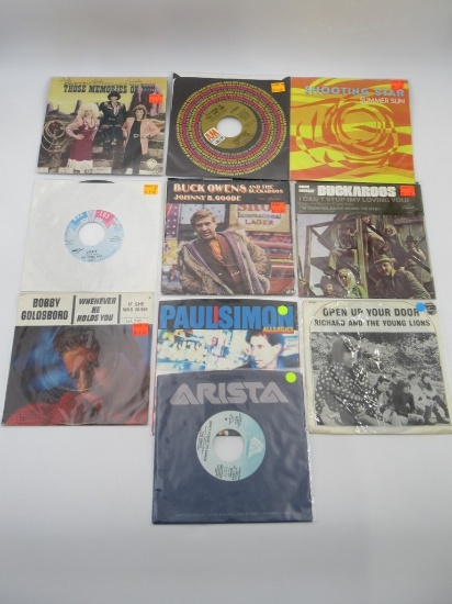 Country/Folk/Soft Rock Related 7" Singles Lot of (10)