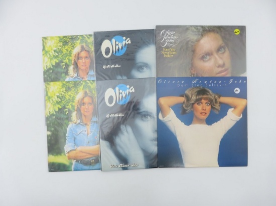 Olivia Newton John Vinyl Record Lot of (6)