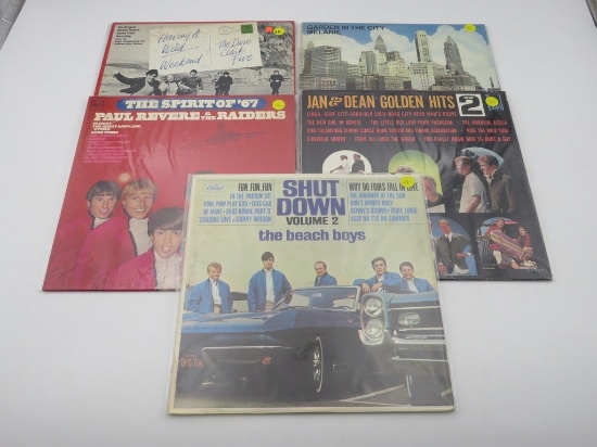 Rock Related Vinyl Record Lot of (5)