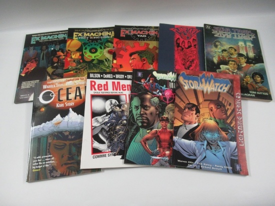 Ex Machina TAG + Other DC/Wildstorm TPB Group of (9)