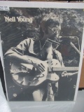 1970's Neil Young Record Store Promo Poster