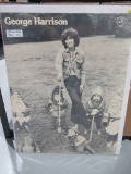 1970's George Harrison Record Store Promo Poster
