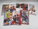 Amazing Spider-Man + Other Marvel TPB Group of (8)