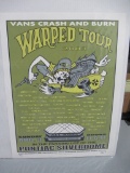 Vans Warped Tour 2003 Signed Concert Poster