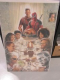 Deadpool 2 One-Sheet Poster Norman Rockwell Variant