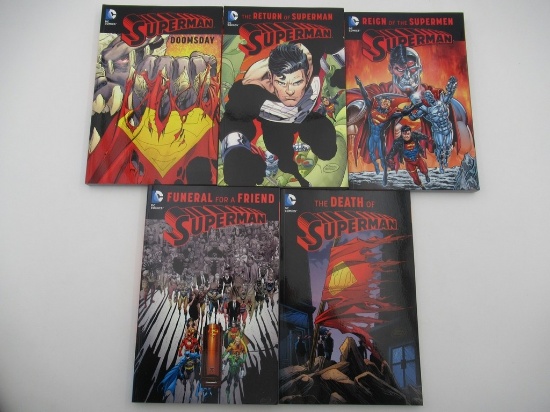 Superman DC 2016 Vol #1-5 TPB Group