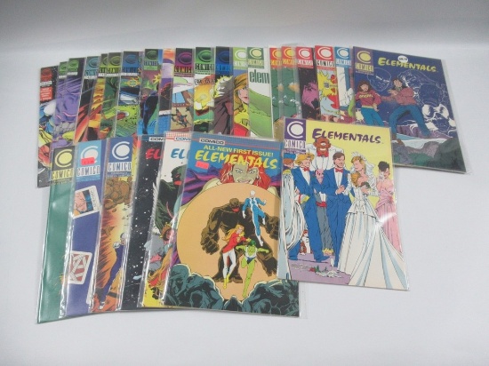 Elementals 2nd 1989 Series Near Run W/Key