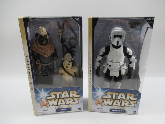 Star Wars Ewoks/Biker Scout 12" Scale Figure Sets