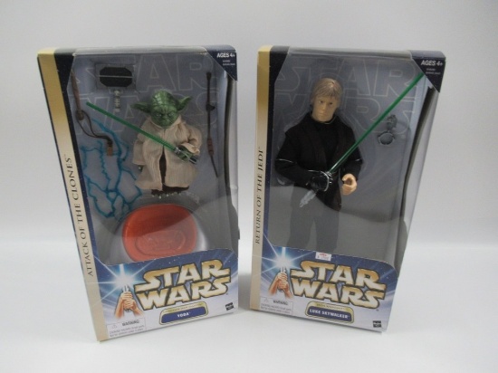 Star Wars Jedi Luke + Yoda 12" Scale Figure Sets