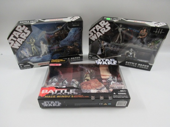 Star Wars Multi-Figure Battle Packs Lot