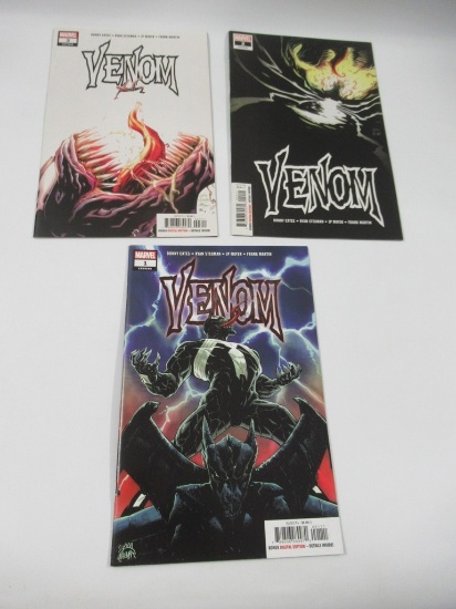 Venom 2018 Issues #1-3  All Keys/1st Knull