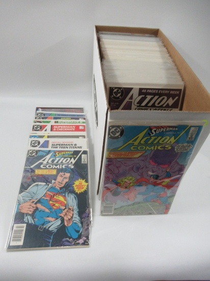 Action Comics Issues #555-718  W/ Keys