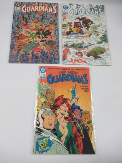 The New Guardians 1988 Issues #1-3  W/Keys