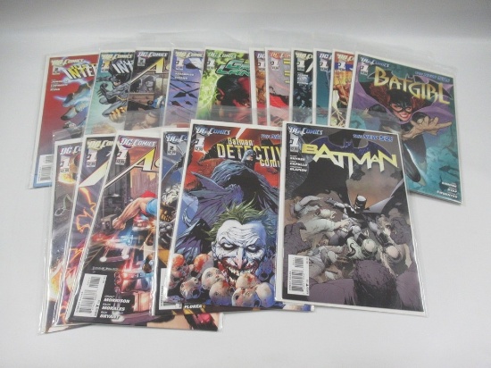 DC New 52 #1's Group of (17)