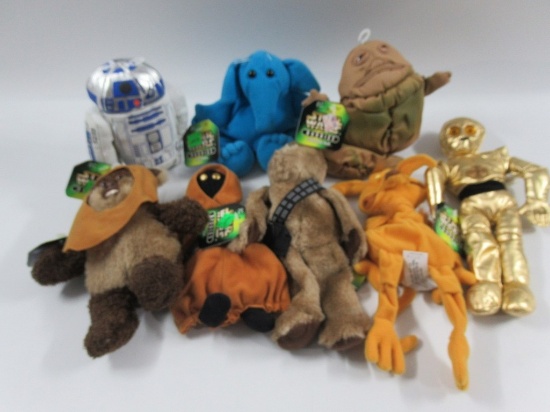 Star Wars Buddies Plush Toy Lot of (8)