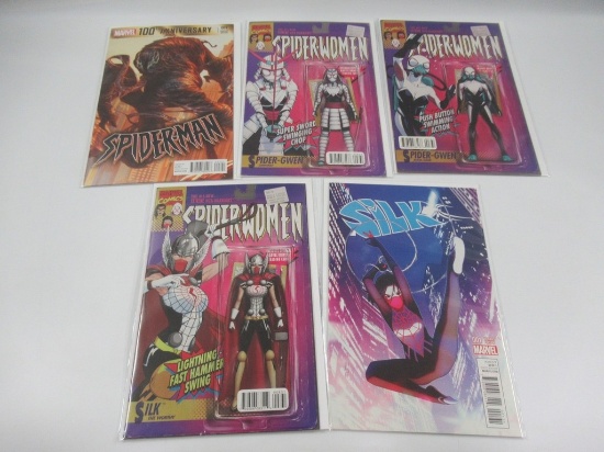 Spider-Man Variant Cover Group of (5)