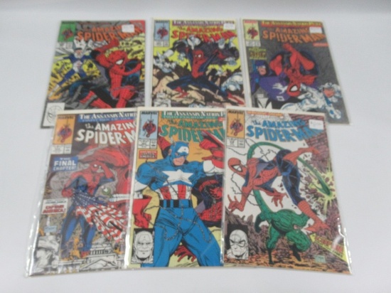 Amazing Spider-Man Issues #318,321-323,325-26
