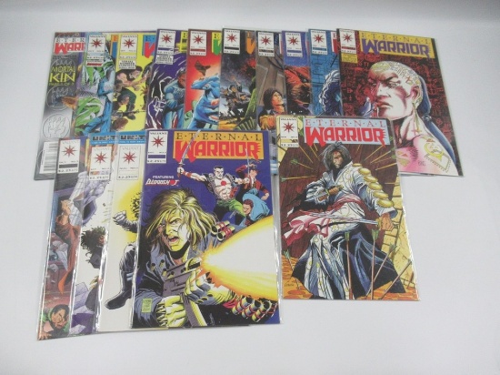 Eternal Warrior 1992 issues #1-7, 9-15 + #1 Mortal Kin  W/Keys