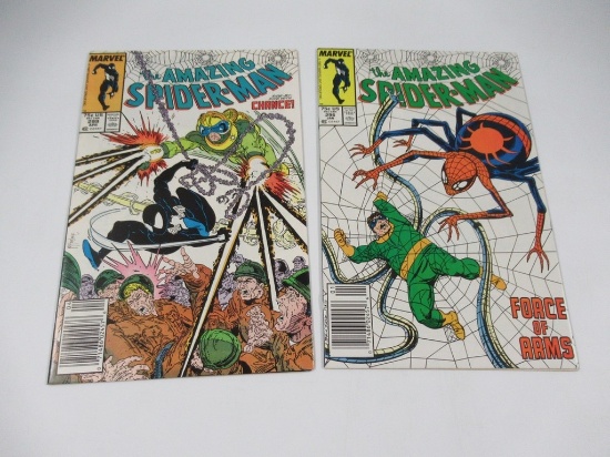 Amazing Spider-Man Issues #296+299  1st Venom Cameo