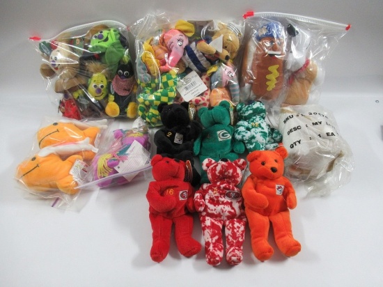 Sports/Advertising and More Plush Lot