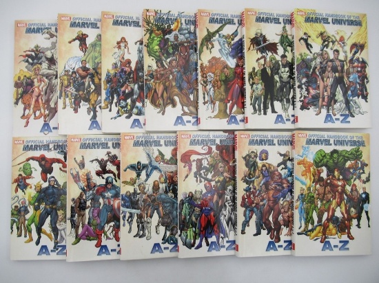 Official Handbook Of The Marvel Universe A-Z HC Near Run