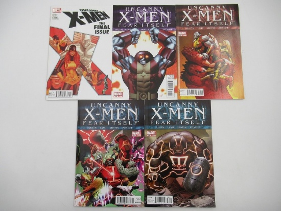 Uncanny X-Men Fear Itself Issues #540-544  W/Keys