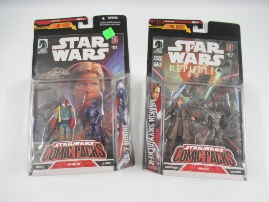 Star Wars Comic Packs Figure Lot